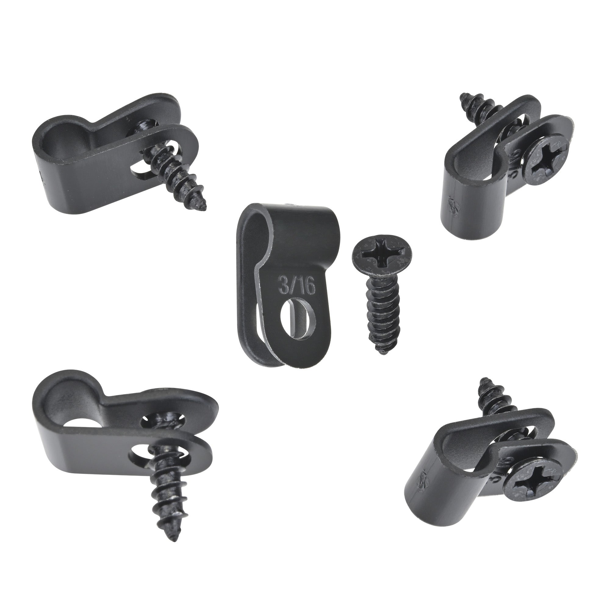 Low Voltage Limit Switch Cord Cable Clamps (5 Piece Kit