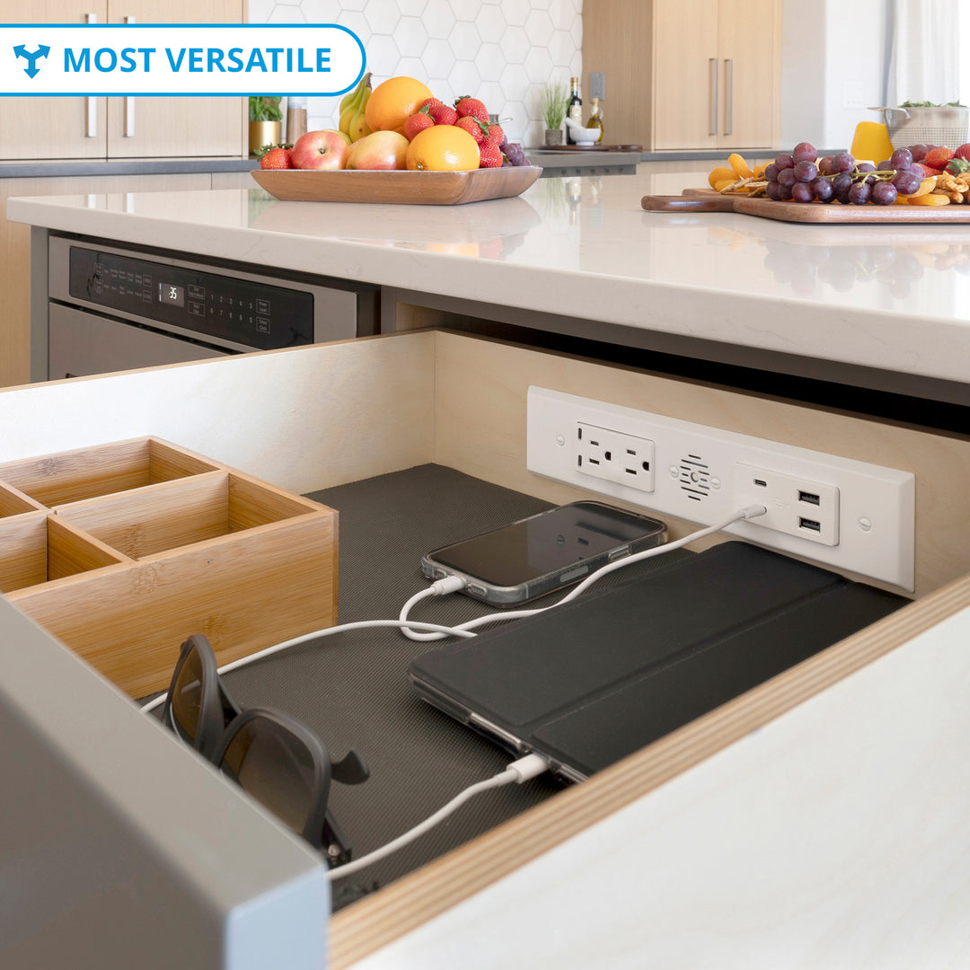 Fastest Charging Outlets – Docking Drawer