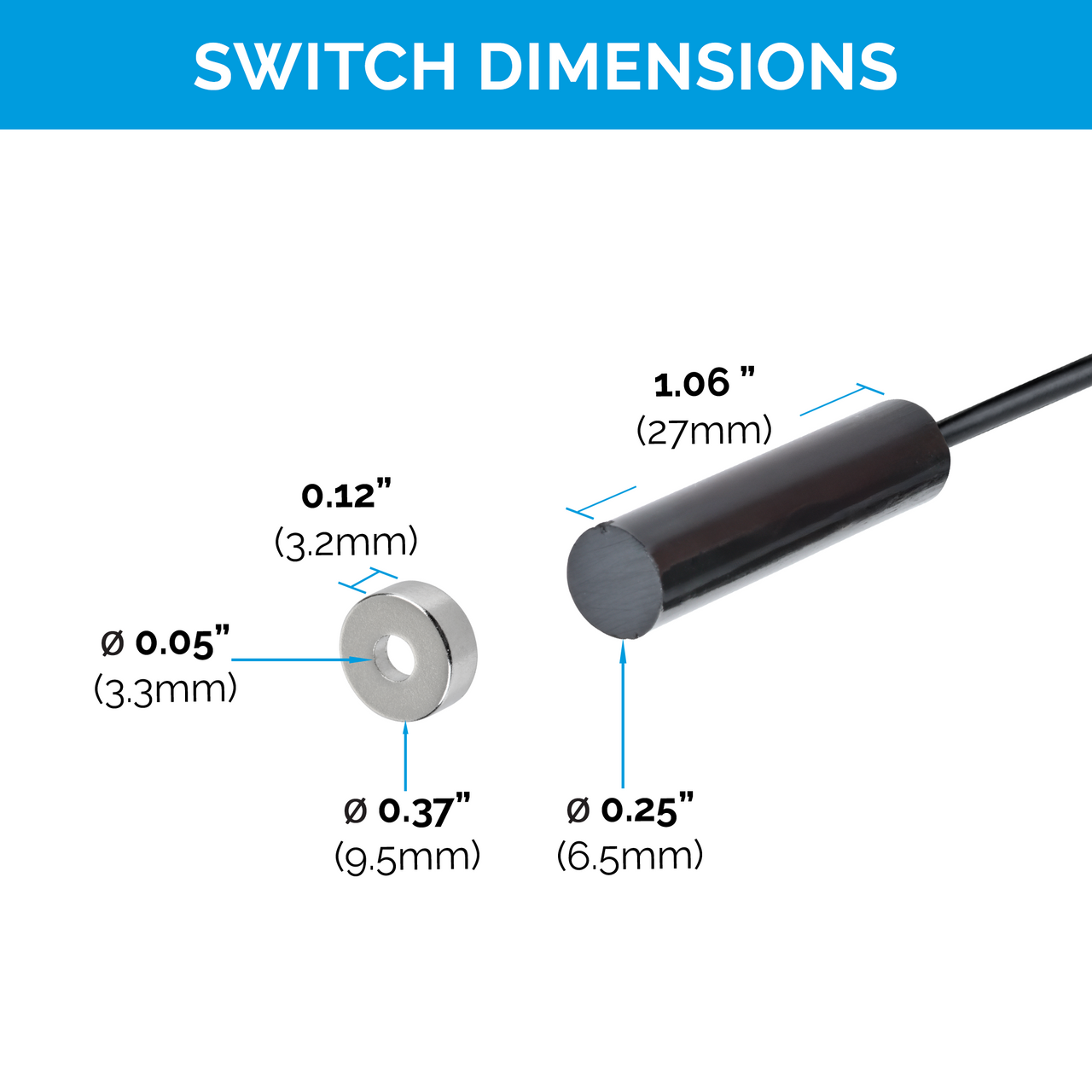 Safety Interlock Disconnect with Magnetic Limit Switch