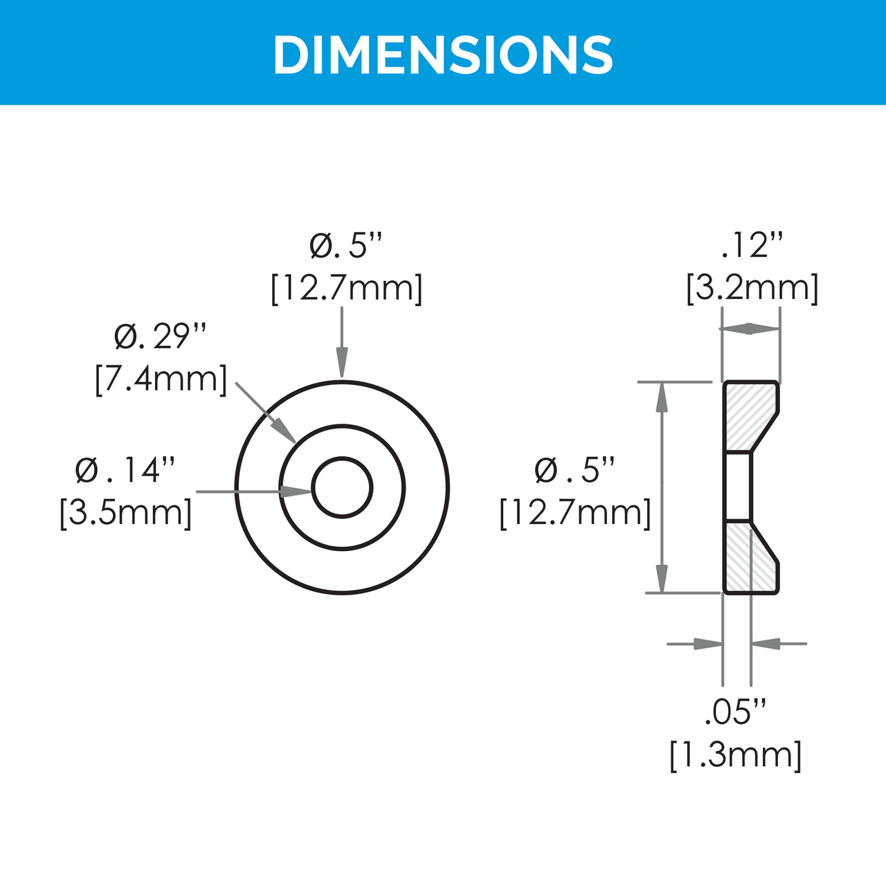 Replacement Magnet for Limit Switch