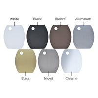 Thumbnail for Hubbell Countertop Pop-Up Cover Finish Sample Kit