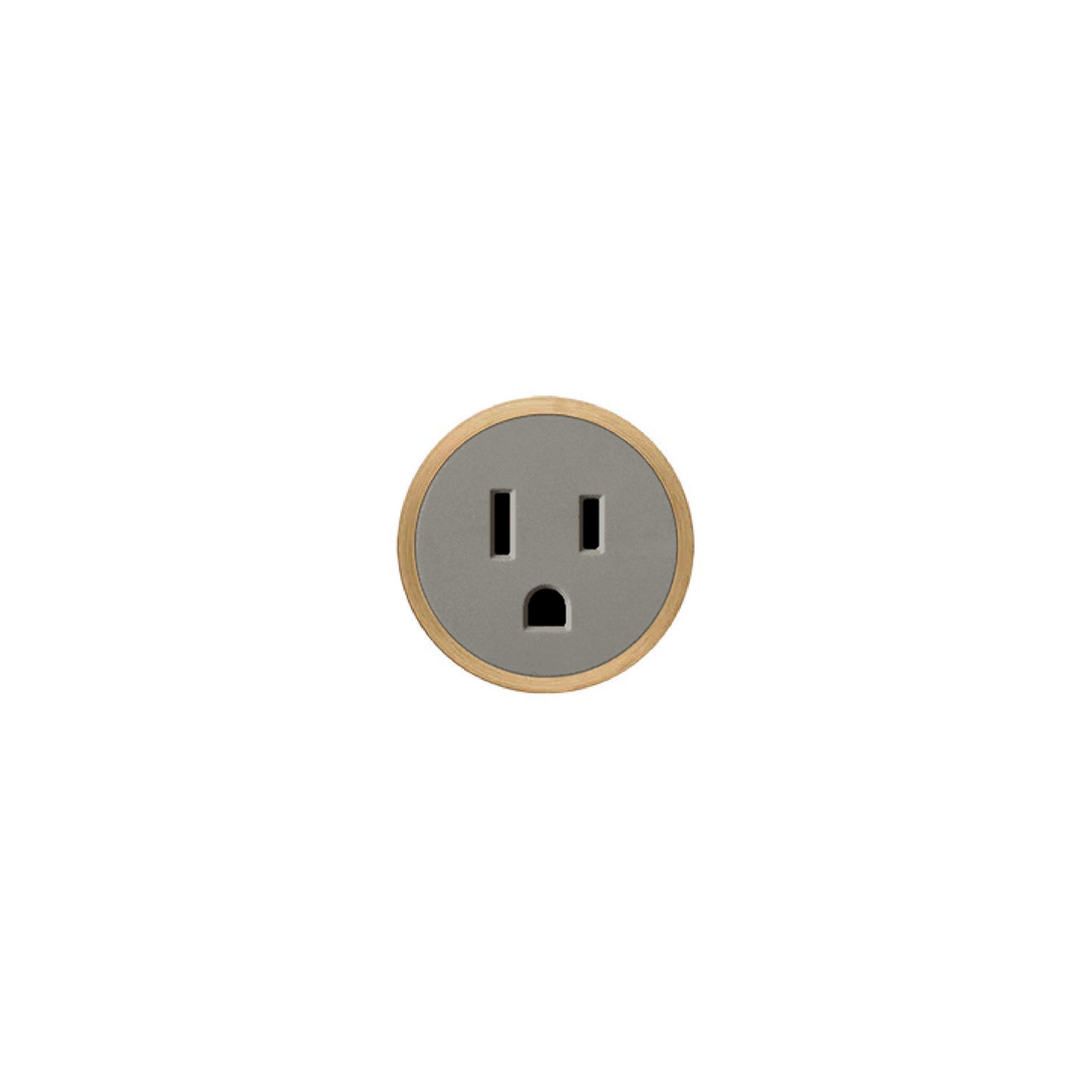 Prado Unifit Single Hardwired Outlet with Trim Ring