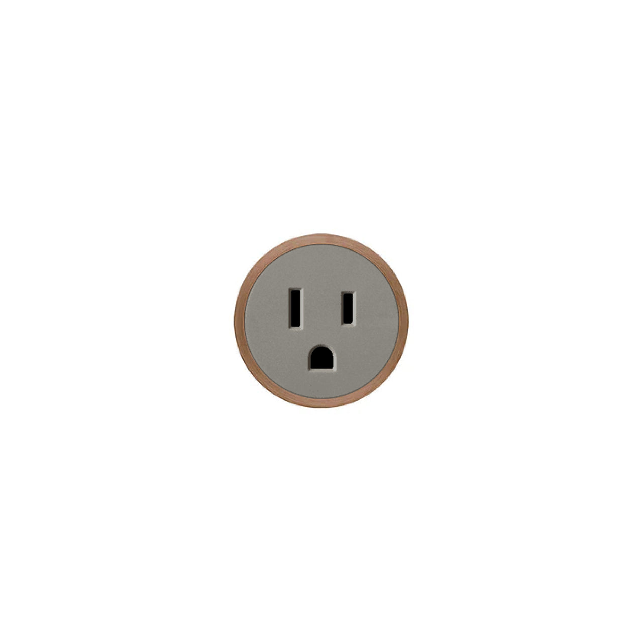 Prado Unifit Single Hardwired Outlet with Trim Ring