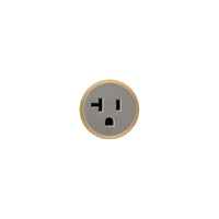 Thumbnail for Prado Unifit Single Hardwired Outlet with Trim Ring