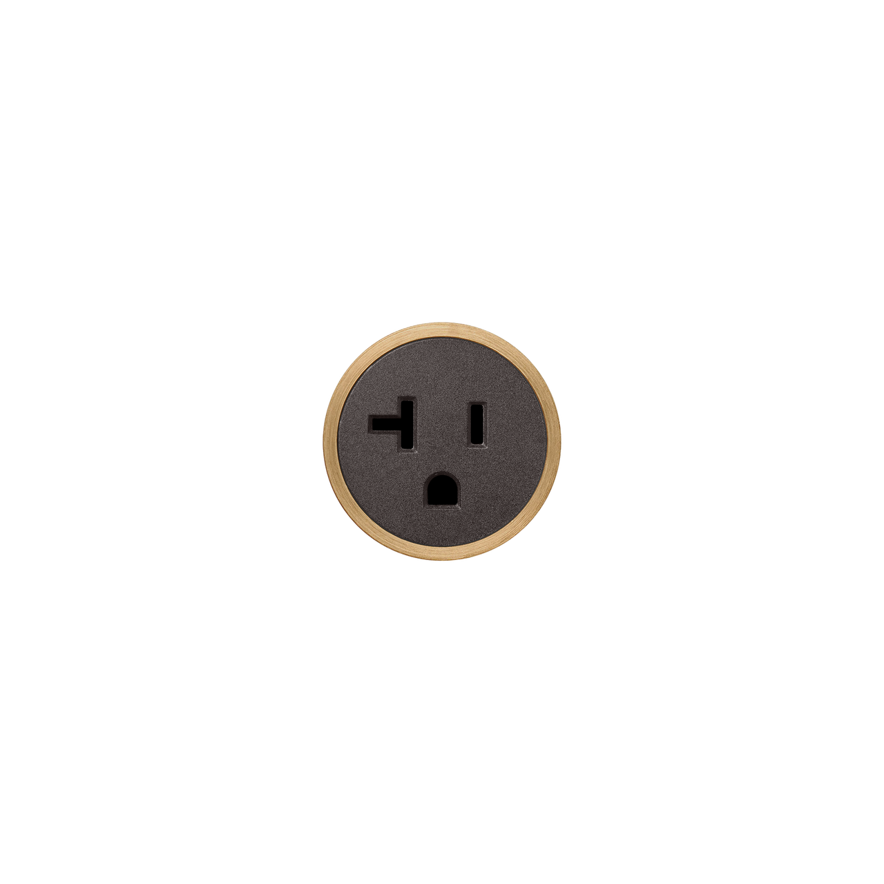 Prado Unifit Single Hardwired Outlet with Trim Ring
