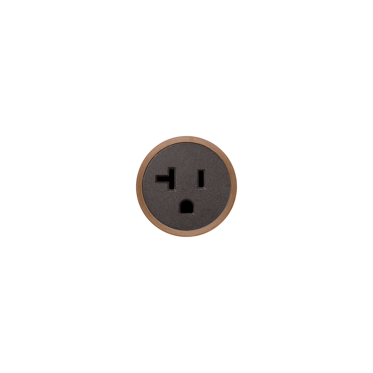 Prado Unifit Single Hardwired Outlet with Trim Ring