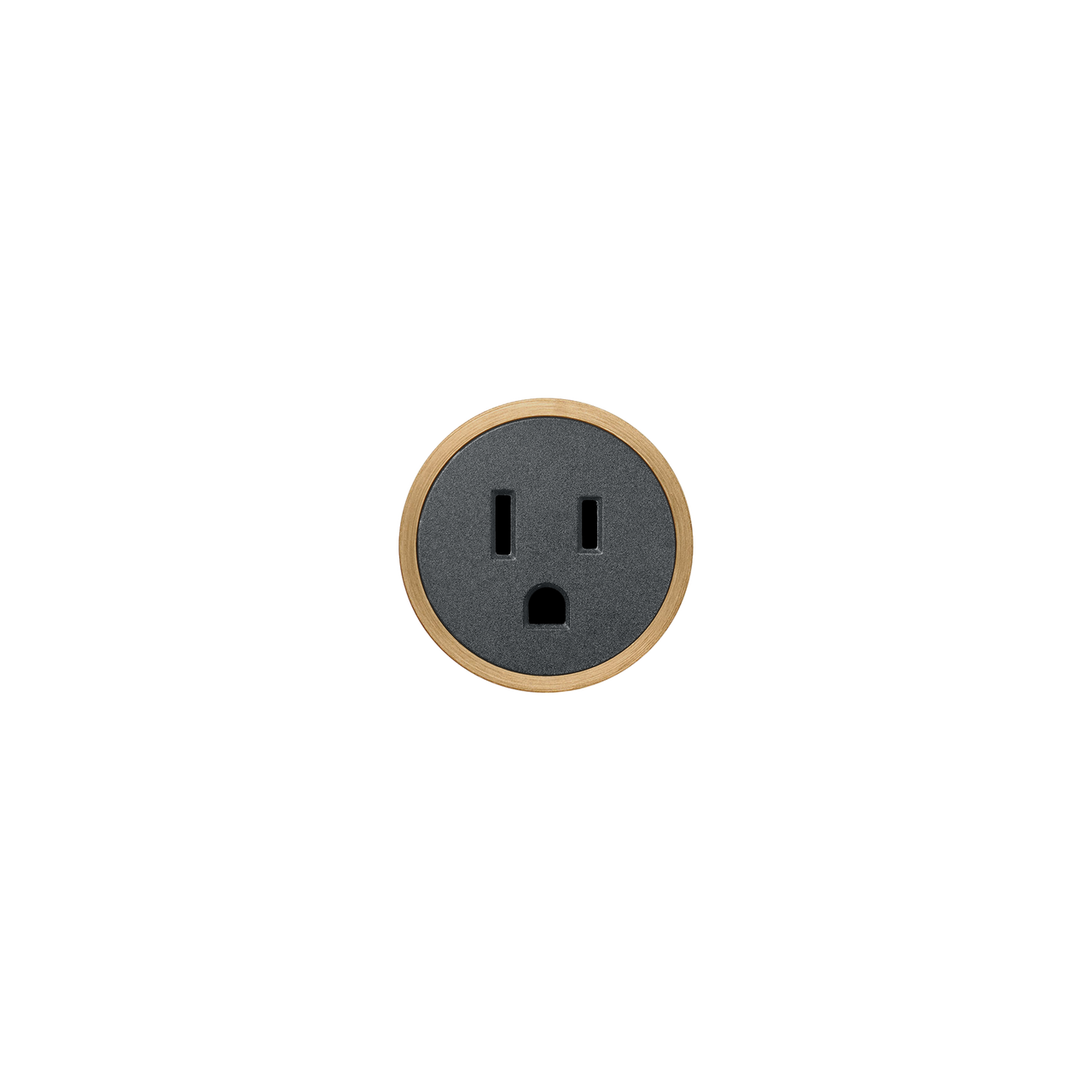 Prado Unifit Single Hardwired Outlet with Trim Ring