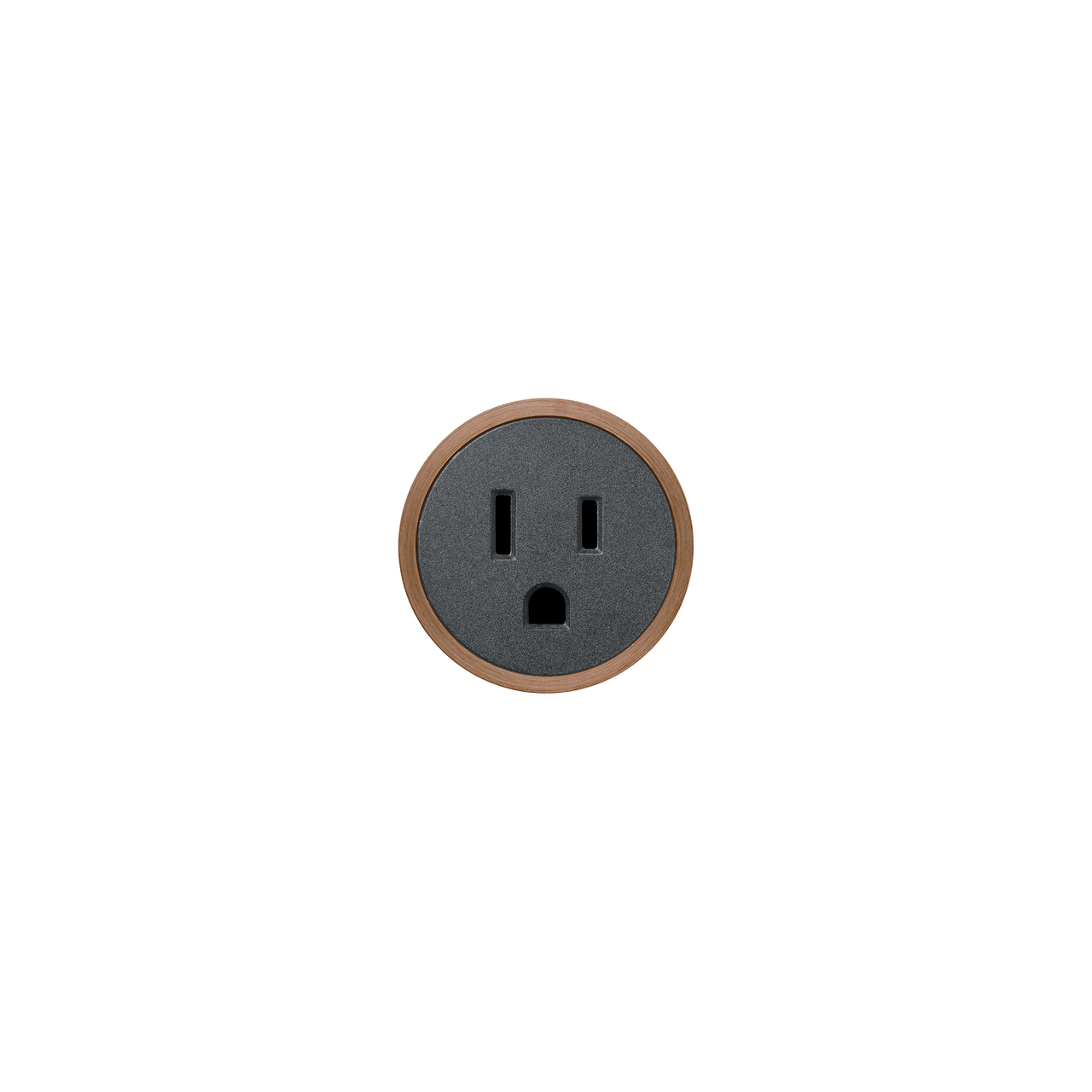 Prado Unifit Single Hardwired Outlet with Trim Ring