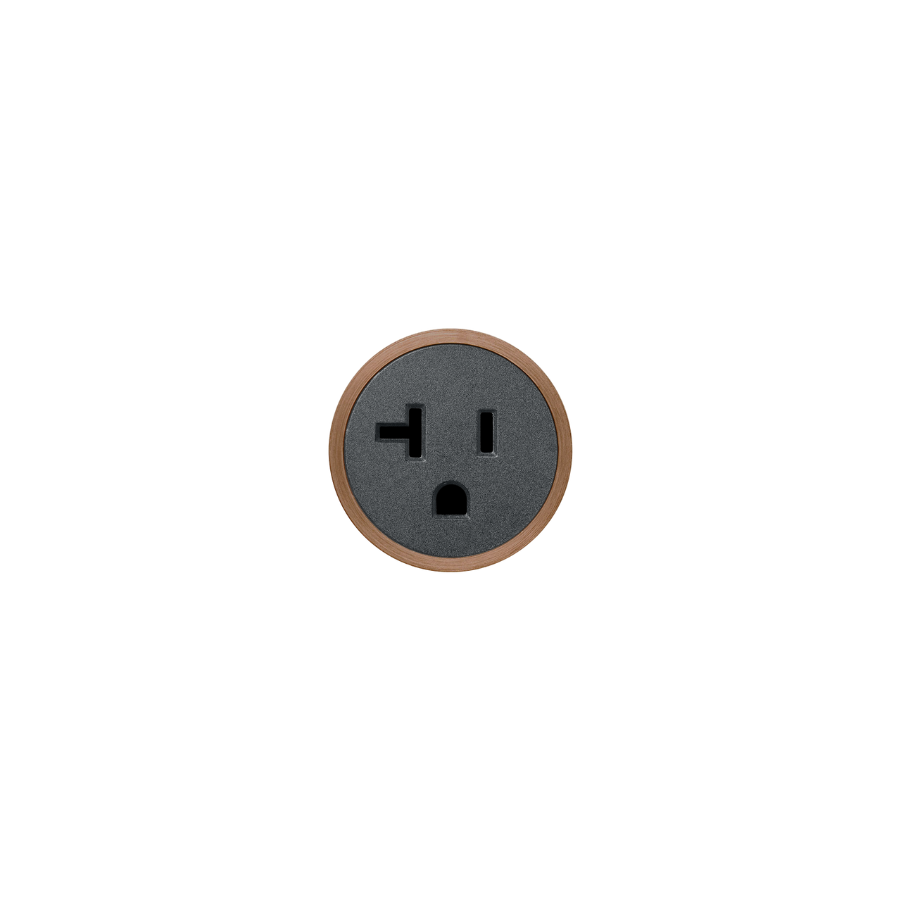 Prado Unifit Single Hardwired Outlet with Trim Ring