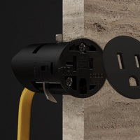 Prado Unifit Single Hardwired Outlet with Trim Ring