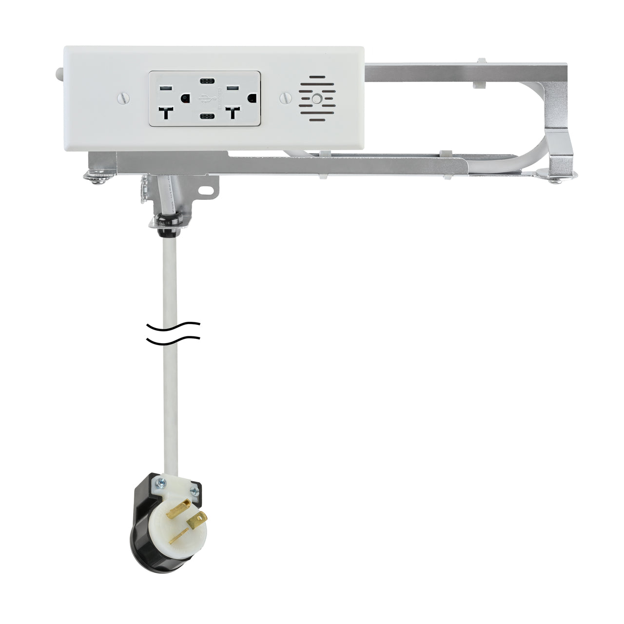 20 amp Blade Outlet white variant