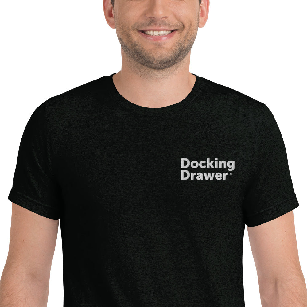 Docking T-Shirt ブラック Docking Drawer T-Shirt - (Black)
